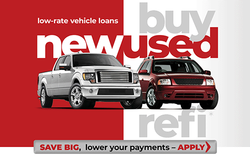 Vehicle Loans from Edwards Federal Credit Union - low-rates, buy, new or used or refinance from other lenders and save cash monthly
